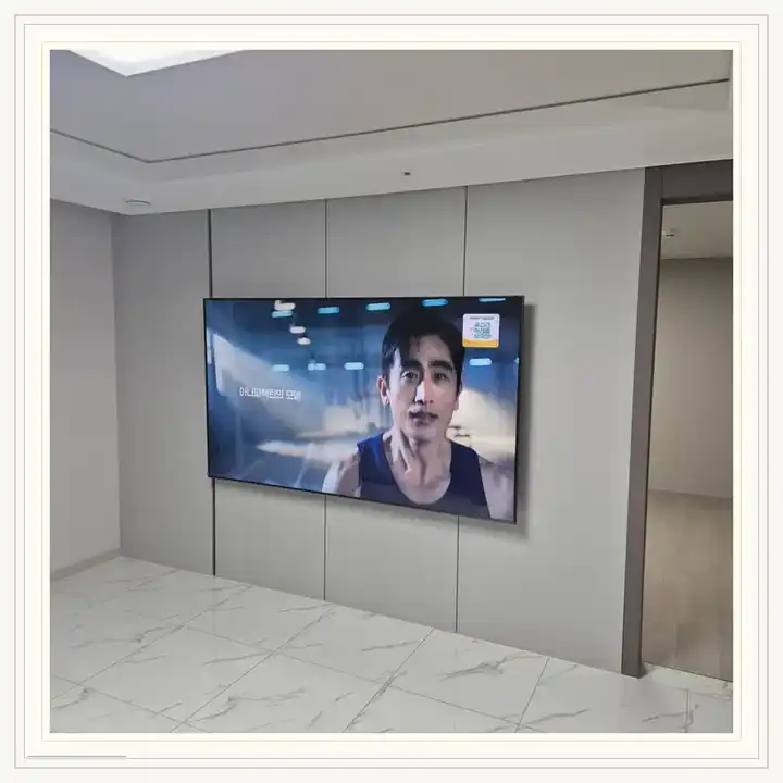 벽걸이TV 거치대 참고 사진 · 평택지제역 동문디이스트 설치 조건