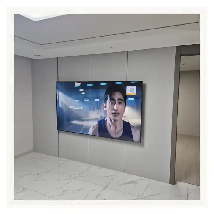 벽걸이TV 거치대 참고 사진 · 오포자이 디오브 설치 조건